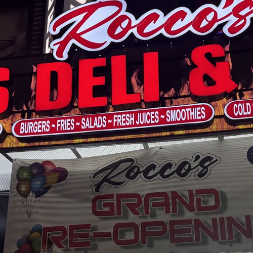 Deli sandwiches at Rocco's